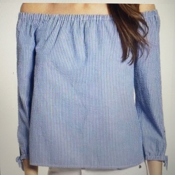 Vineyard Vines Tops - Vineyard Vines  Seersucker Top Size 10